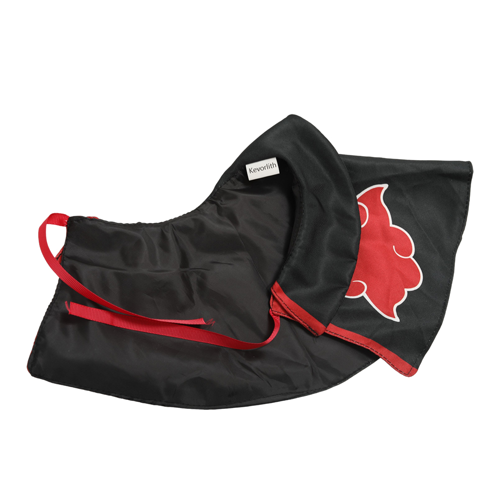 Kevorlith Stylish Red Cloud Pet Cloak with Standing Collar - Comfortable Capes for pets for Small Dogs & Kittens - Perfect for Comic-Con, Birthday Parties, and Pet Fashion Shows