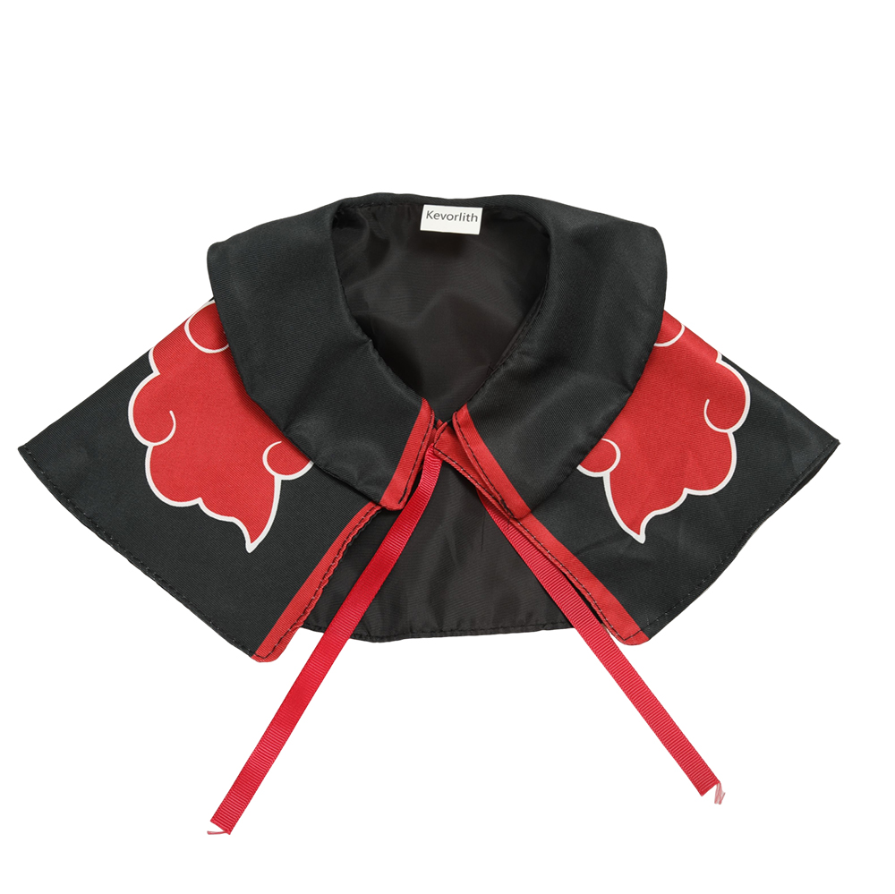 Kevorlith Stylish Red Cloud Pet Cloak with Standing Collar - Comfortable Capes for pets for Small Dogs & Kittens - Perfect for Comic-Con, Birthday Parties, and Pet Fashion Shows