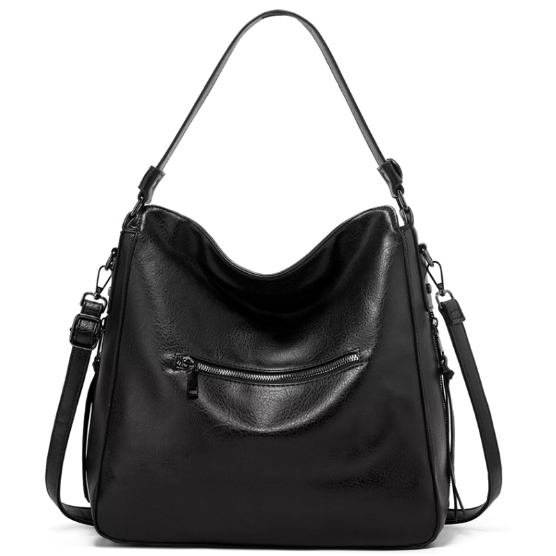 Lokilete Large Women's Tote Bags for Work Office, Soft PU Leather Shoulder Bag with Multi-Pockets, Professional Business Handbag for Laptop and Documents.