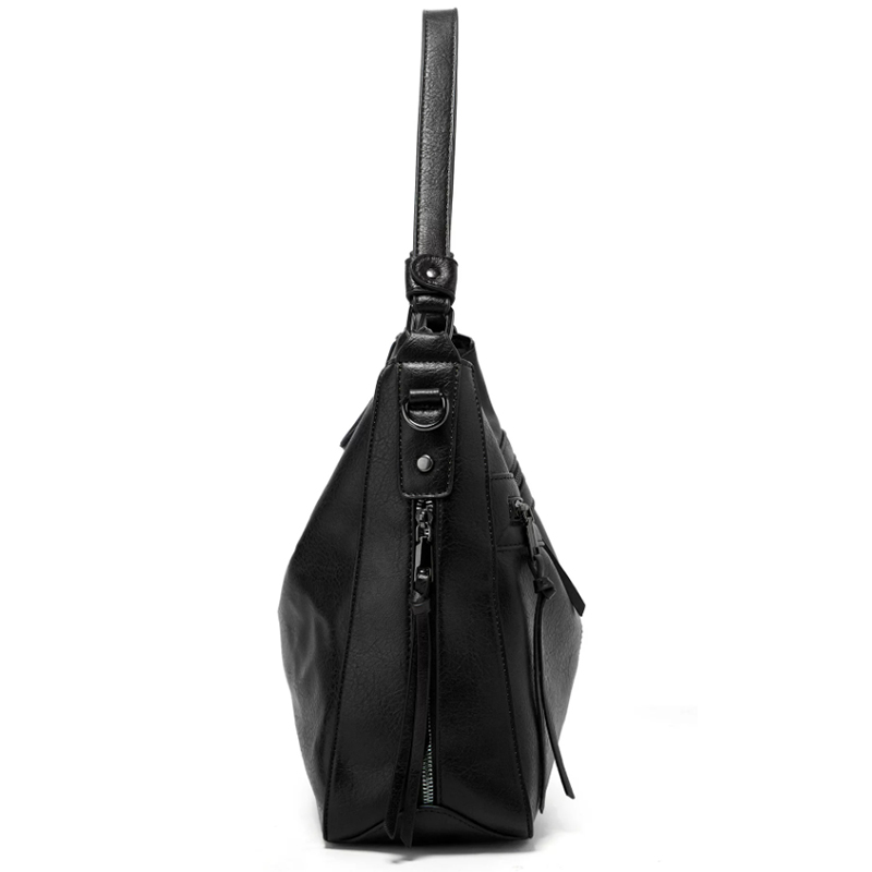 Lokilete Large Women's Tote Bags for Work Office, Soft PU Leather Shoulder Bag with Multi-Pockets, Professional Business Handbag for Laptop and Documents.