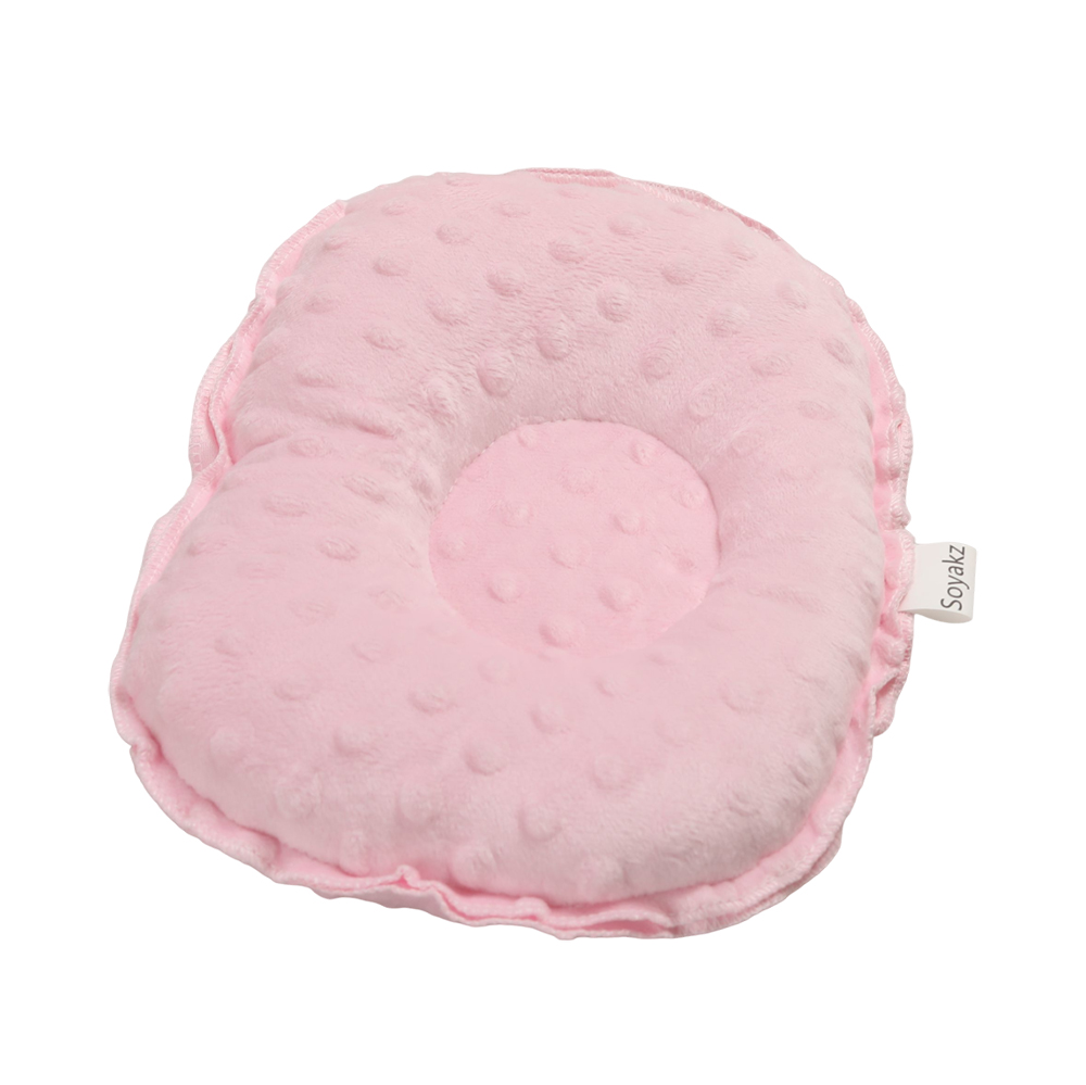 Soyakz Plush Pet Pillow – Soft Round Nest Pillow for Small Dogs and Cats, for Indoor Sofa and Pet Crate Rest