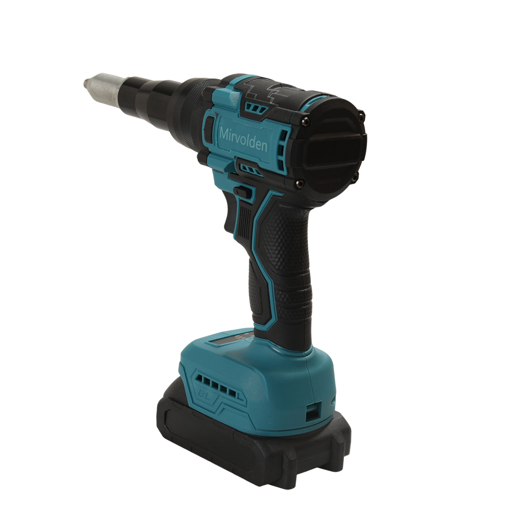 Mirvolden 20V Brushless Cordless Rivet guns, Battery Powered Electric Pop Rivet Gun for Auto Repair, Metal Fabrication & Home DIY Riveting Projects