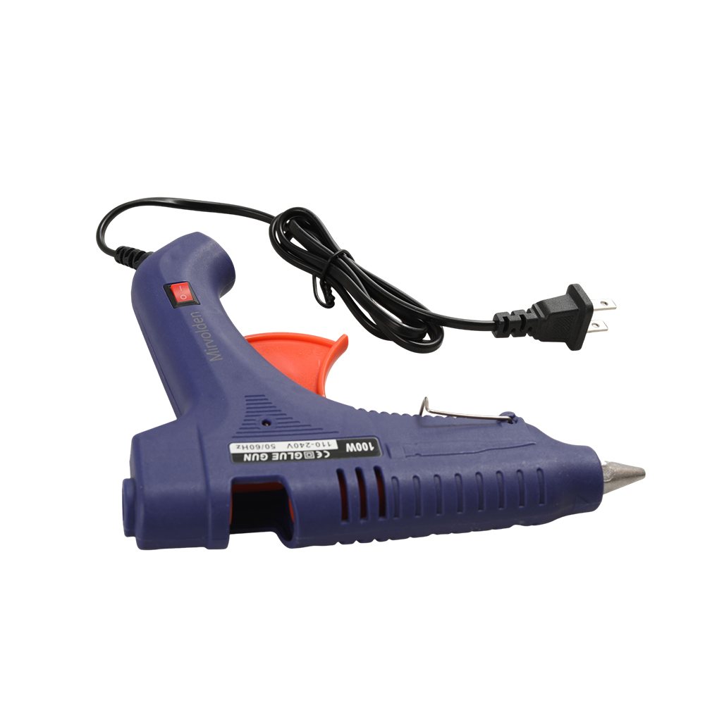 Mirvolden 100W Portable Electric Glue Guns, Hot Melt Adhesive Gun for School DIY Projects, Home Improvement and Handicraft Creation