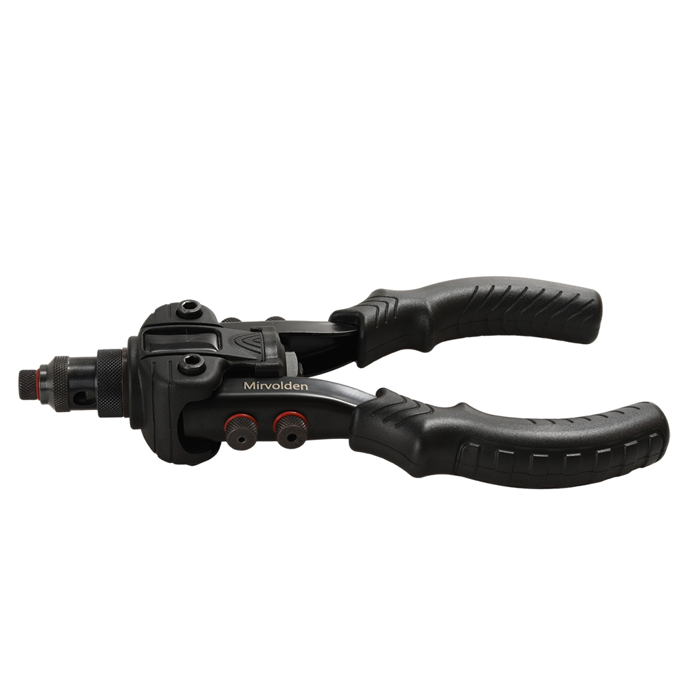 Mirvolden Hand-operated riveting tools, Heavy Duty Manual Rivet Gun for Automotive Repair, Furniture Making, Metal Plate Working, DIY Home Improvement
