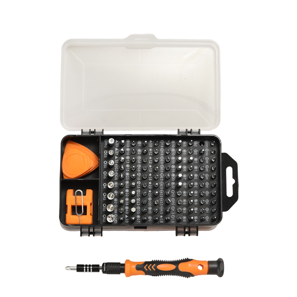 Mirvolden Screwdrivers, non-electric Multi-Bit Manual Screwdriver Repair Kit, Anti-Slip Handle Screwdriver Tool Set for Computer, Game Console, Eyeglasses and Household Maintenance