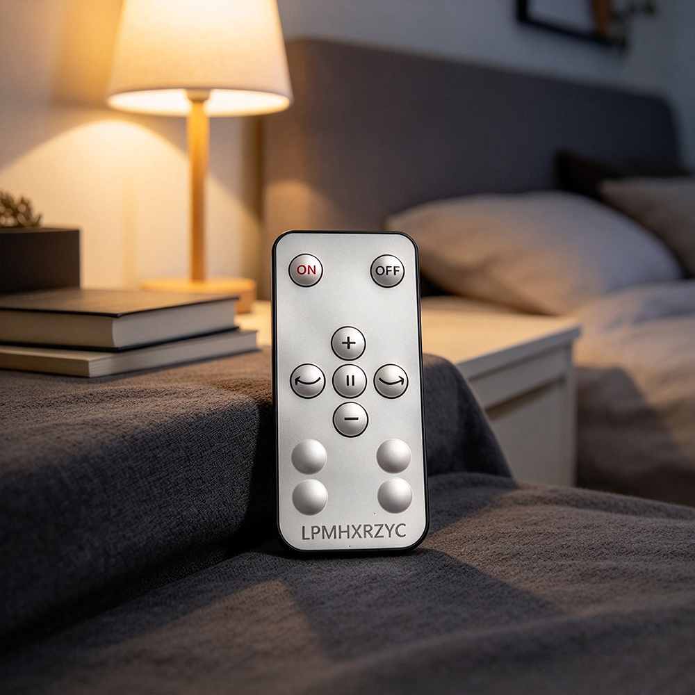 LPMHXRZYC Audio Remote Control, Wireless Infrared Remote, Suitable for Home Audio Systems, Bluetooth Speakers, Desktop Players, and Indoor Party Music Scenarios