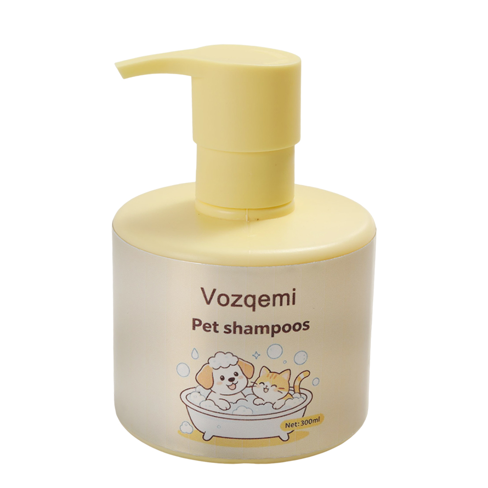 Vozqemi Pet shampoos 300ml Gentle Pet Wash for Dogs and Cats, Long Lasting Fragrance Pet Shampoo for Daily Bathing Grooming at Home Vozqemi Pet shampoos 300ml Gentle Pet Wash for Dogs and Cats, Long Lasting Fragrance Pet Shampoo for Daily Bathing Grooming at Home