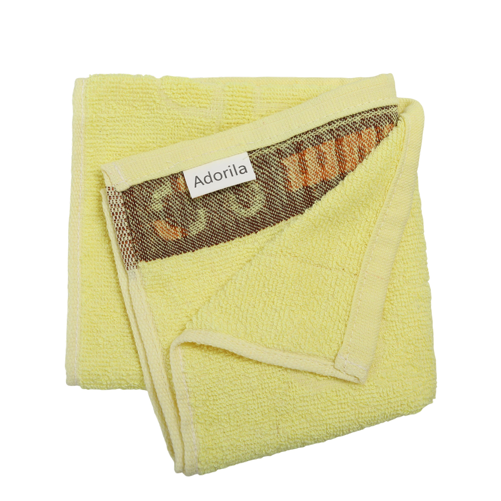 Adorila Towels of textile, Soft Absorbent Cotton Hand Towel for Bathroom, Kitchen, Daily Face Washing, Hotel & Home Use