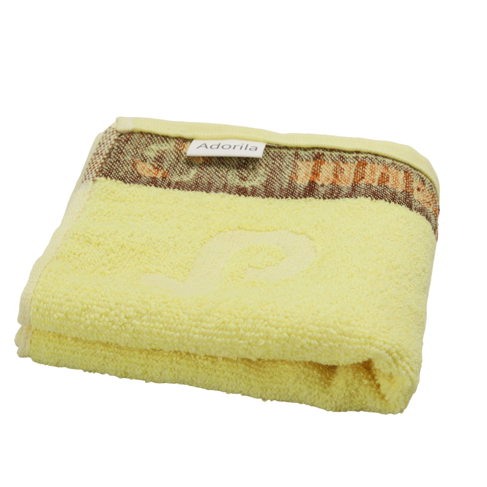 Adorila Towels of textile, Soft Absorbent Cotton Hand Towel for Bathroom, Kitchen, Daily Face Washing, Hotel & Home Use
