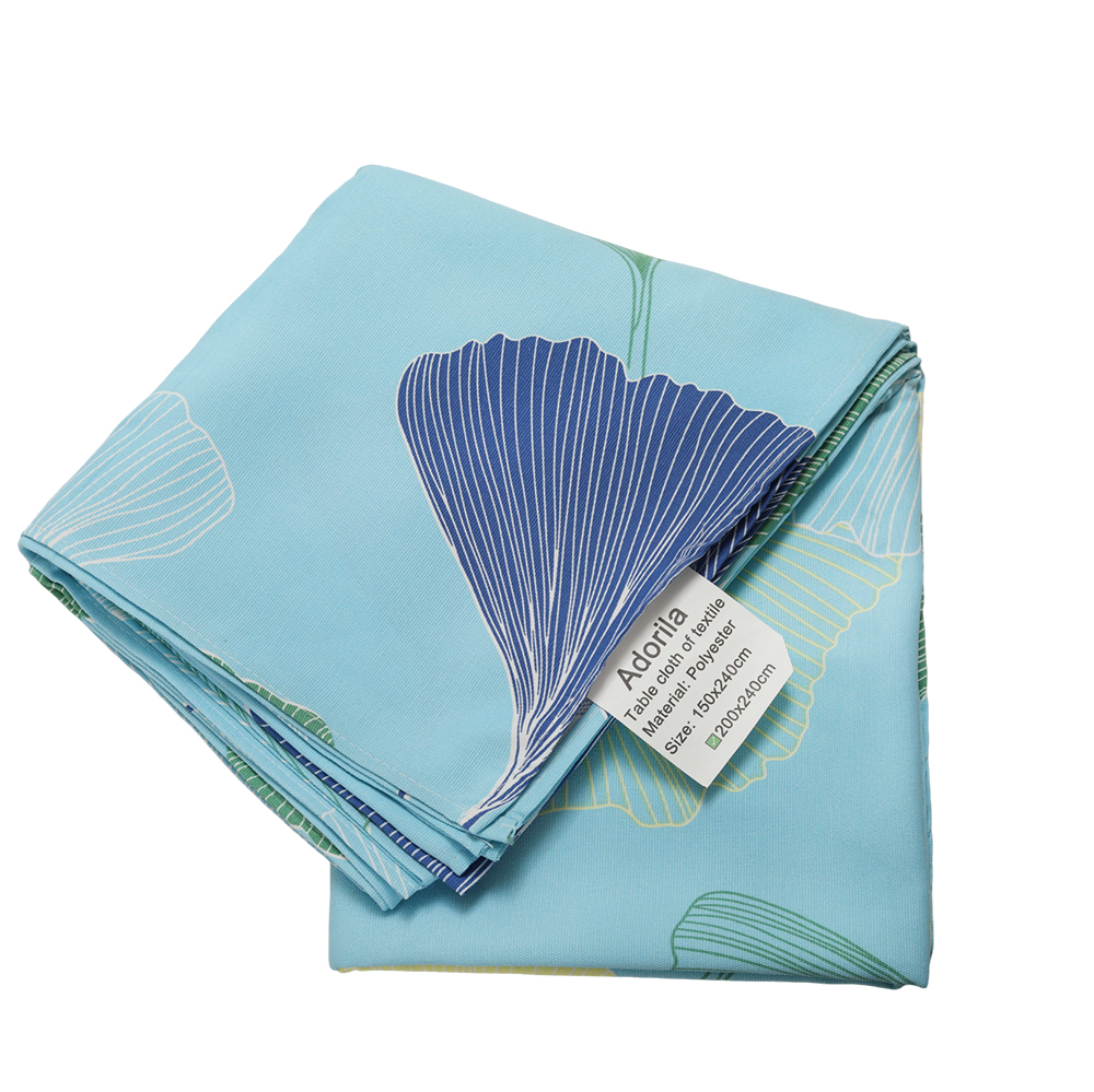 Adorila Ginkgo Leaf Print Flat Bed Sheet – Soft Polyester Bed Sheet for Bedrooms and Guest Rooms, Light Blue Adorila Ginkgo Leaf Print Flat Bed Sheet – Soft Polyester Bed Sheet for Bedrooms and Guest Rooms, Light Blue