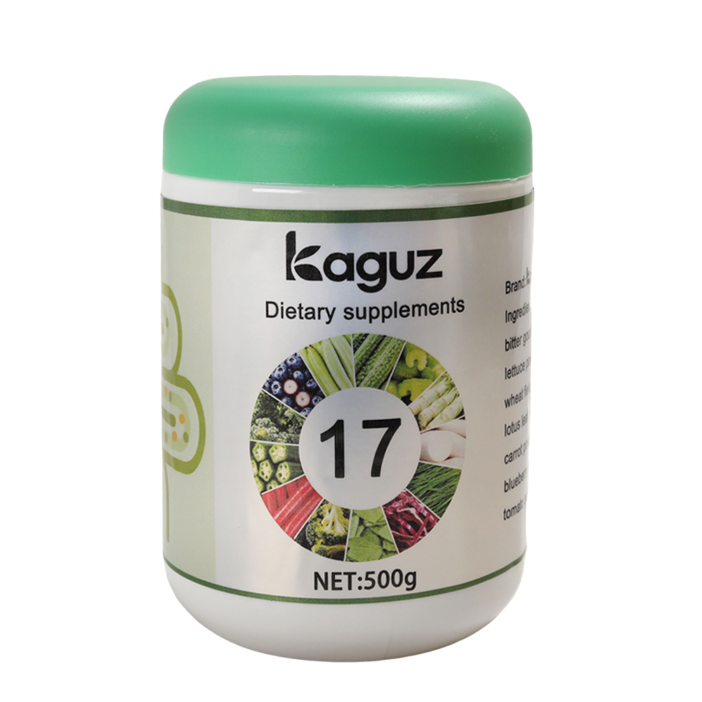 Kaguz 17-in-1 Superfood Dietary Supplement 500g – Fruit, Veggie & Greens Powder, Easy-to-Mix Daily Drink, Post-Workout Supplement and Healthy Diet