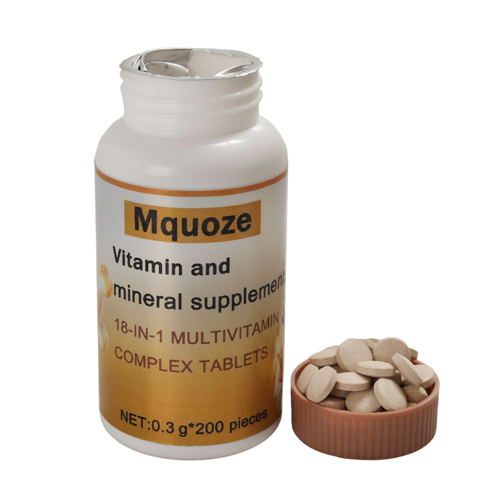 Mquoze Multivitamin Supplement for Puppies & Kittens – Vitamin & Mineral Tablets for Dogs and Cats, Supports Immunity, Energy & Appetite, 200 Count