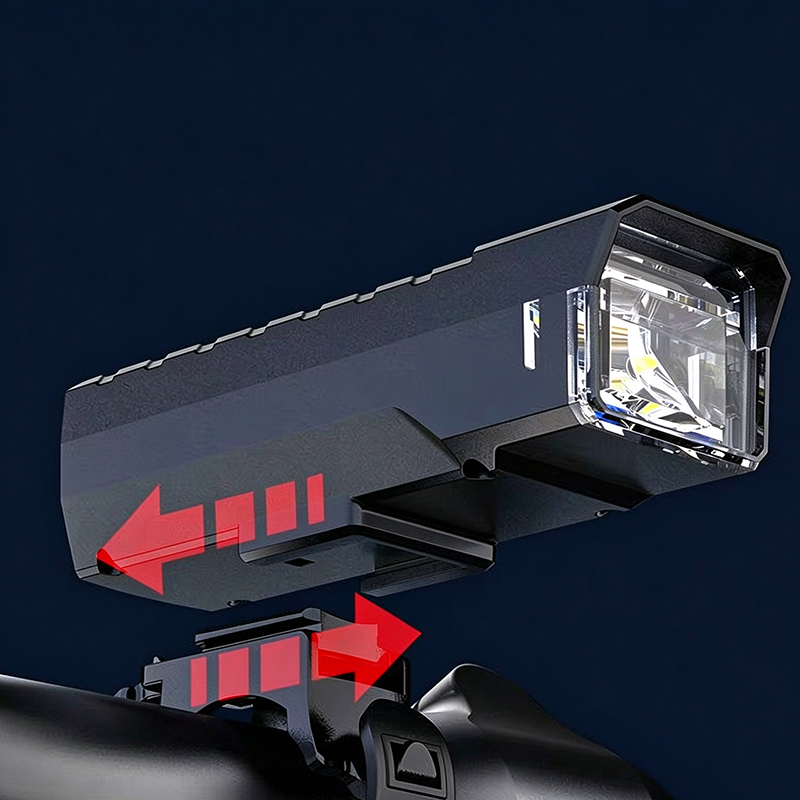 XINRTUOPJ Bicycle lamps, USB Rechargeable LED Bike Front Light, Waterproof Cycling Headlight for Night Riding, Mountain Bike & Commuter Road Bike