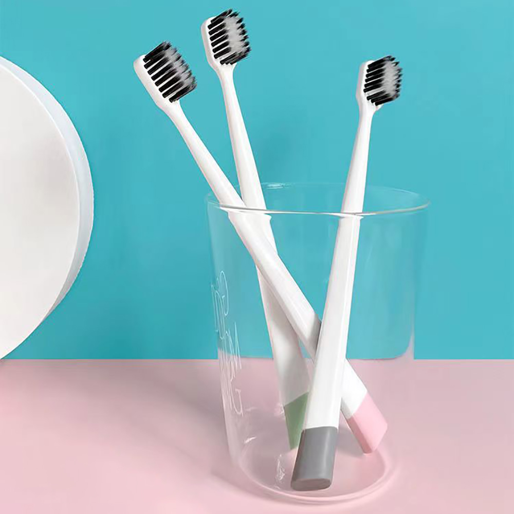 HOSL Super soft bristle toothbrush unisex fine bristles high value head toothbrush.