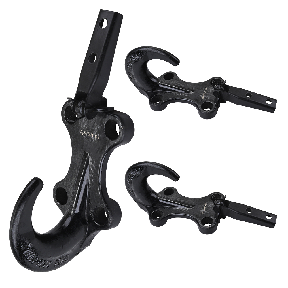 runmade Truck trailer hook front and rear tow hook Dongfeng Jianghuai Dayun three-ring Tianlong KLVL vehicle trailer hitch.