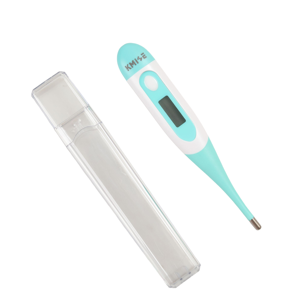 KMISE Digital Body Thermometer, High Precision Thermometers for medical purposes with LCD Display, Fast Reading Oral & Underarm Thermometer for Fever, Home and Travel Use for Adults and Kids
