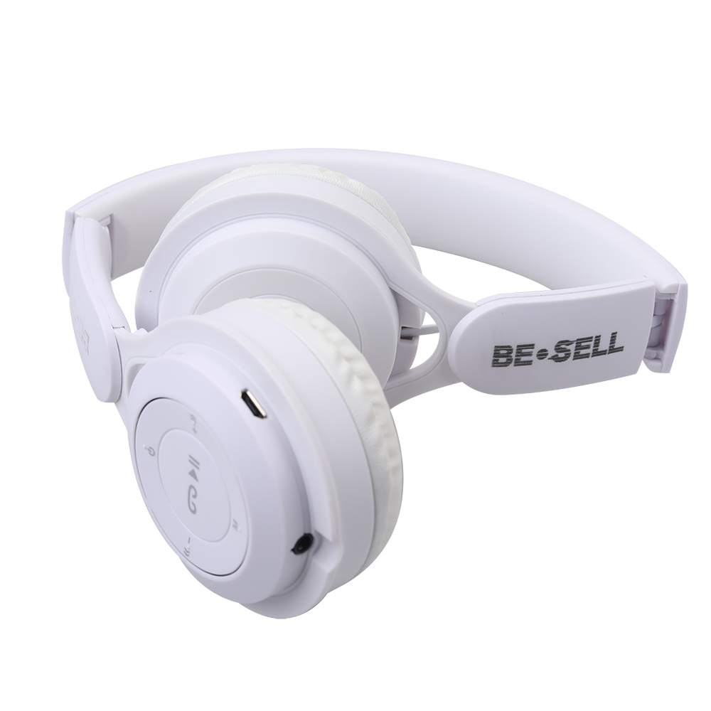 BE・SELL Foldable Bluetooth Headphones,Bluetooth Headset with TF Card Mode & Wired Mode.