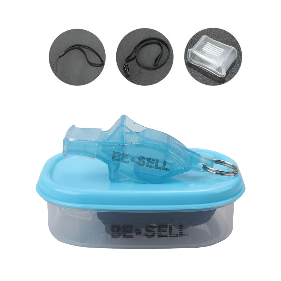 BE・SELL Referee sports whistle dolphin whistle convenient delivery storage box.
