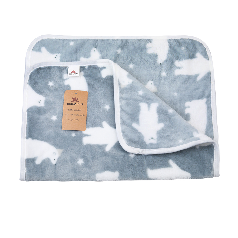 Dodamour Family pet blanket dog, cat small blanket winter warm pad.