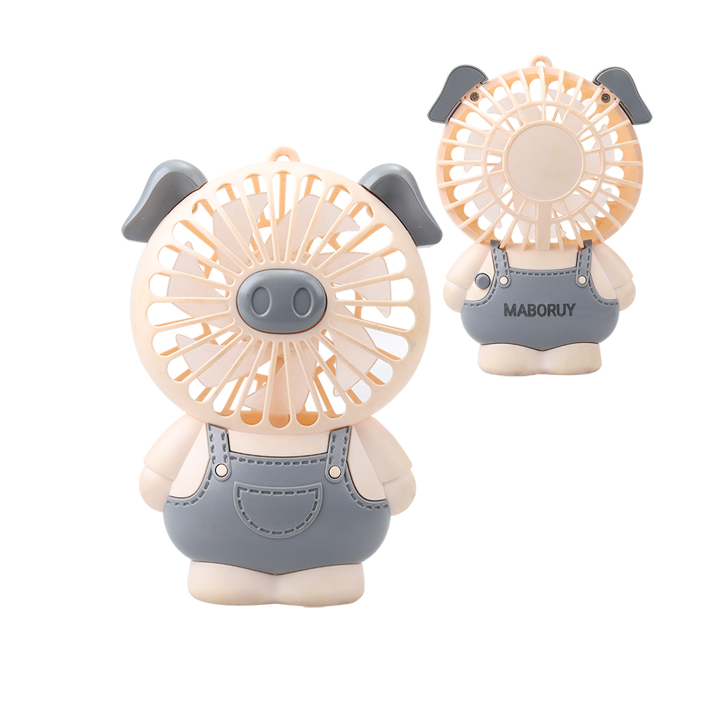 MABORUY Big wind portable big fan mini cute rechargeable USB ultra-quiet fan.