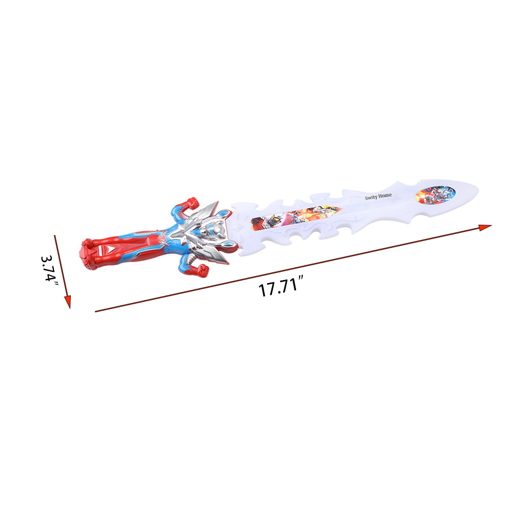 SWITY HOME CHILDREN'S TOY SWORD ULTRAMAN FLASH SWORD COMES WITH MUSIC CYROB SWORD MODEL TOY SWORD
