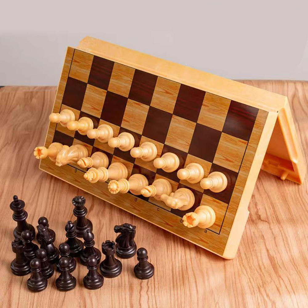 Swity Home Chess Game Chess Magnetic Pieces Children's Games Mini Portable Foldable.