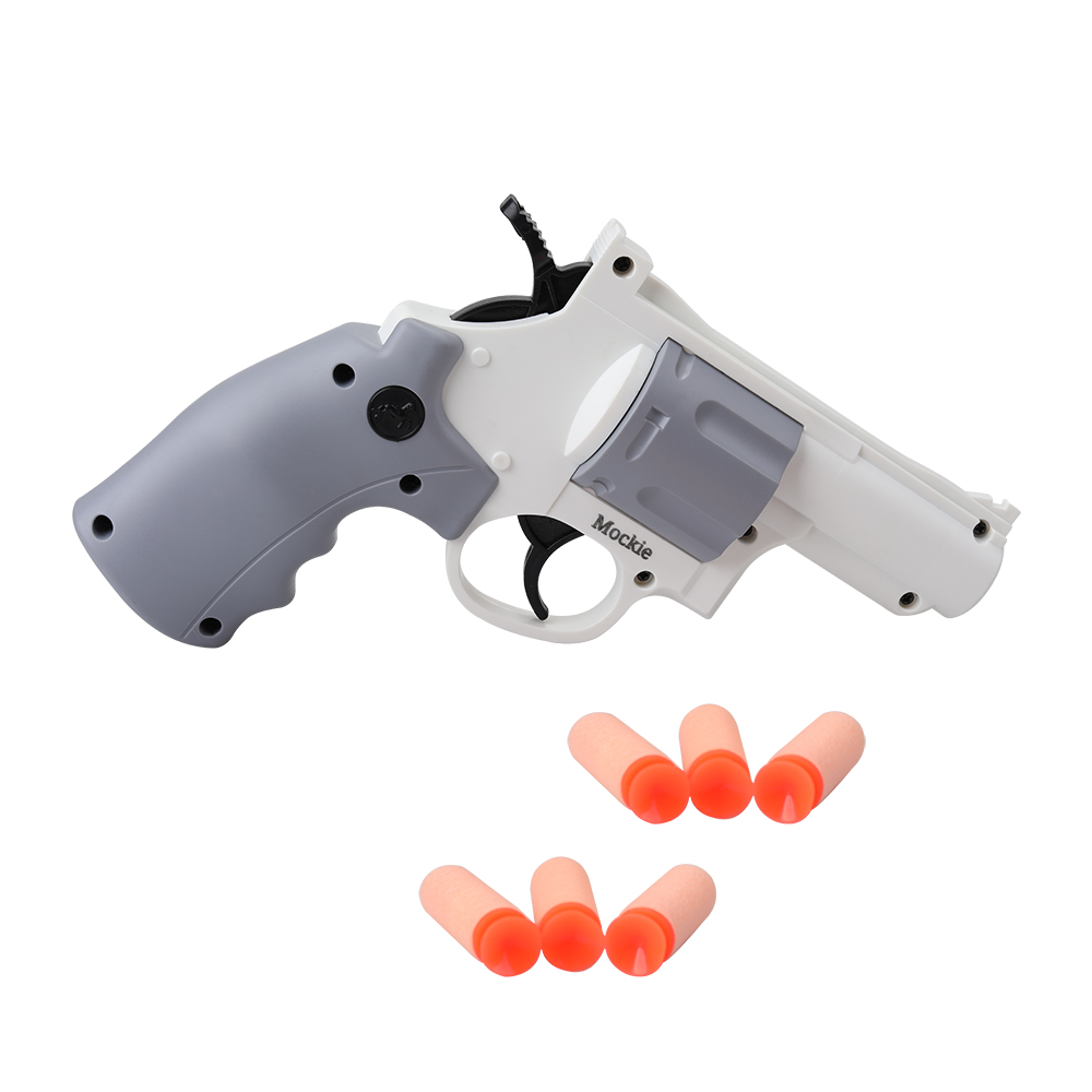 Mockie Children's toy pistol simulation gun toy battle shooting sponge bullet small pistol