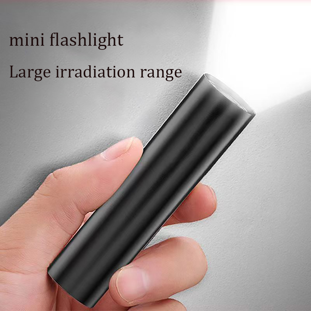Neonium Mini flashlight three-speed adjustable USB rechargeable easy to carry.
