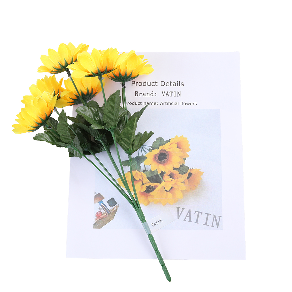 VATIN Artificial flower artificial flower sunflower interior decoration.