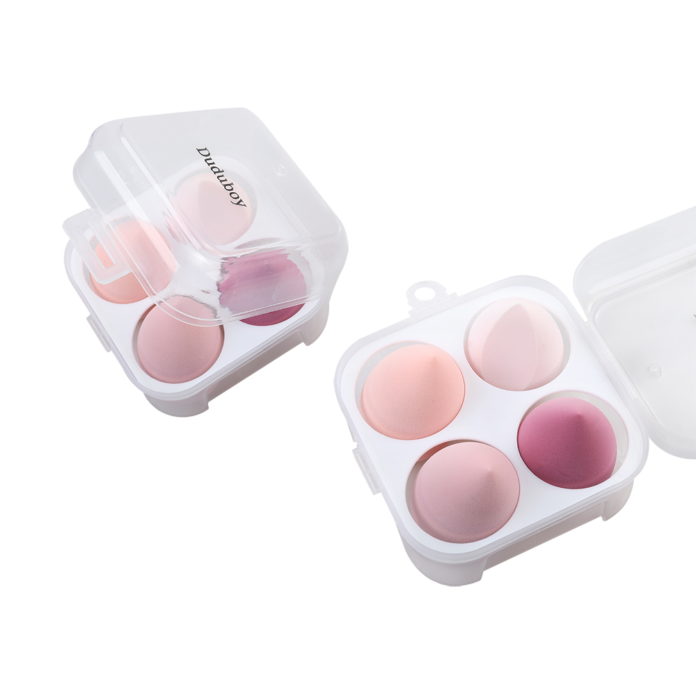 Duduboy Facial sponge for makeup, beauty egg without powder puff and air cushion for wet and dry use.