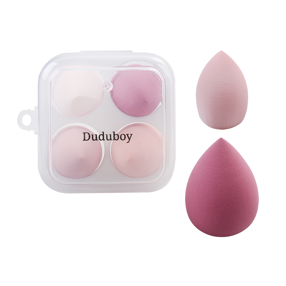 Duduboy Facial sponge for makeup, beauty egg without powder puff and air cushion for wet and dry use.