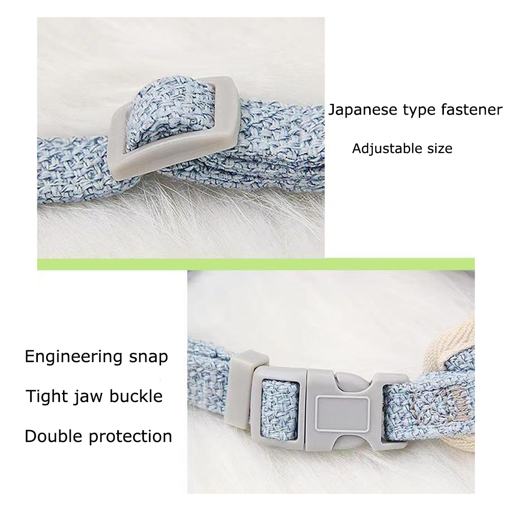 gonalulu Pet Cat Harness Leash Adjustable Rope Durable Cat Harness Leads for animals