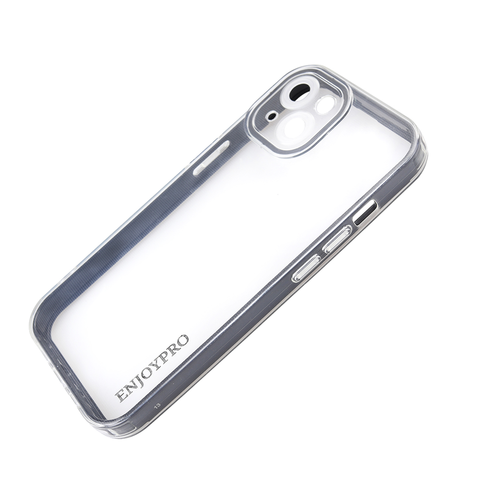 ENJOYPRO Apple phone case three in one transparent Apple 13 lens full package simple male and female models.
