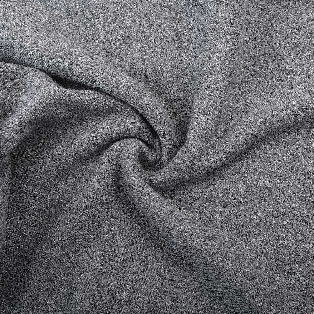 M. ORO CASHMERE Minimalist style versatile solid color scarf tassel men and women with the same paragraph to prevent cold and keep warm.