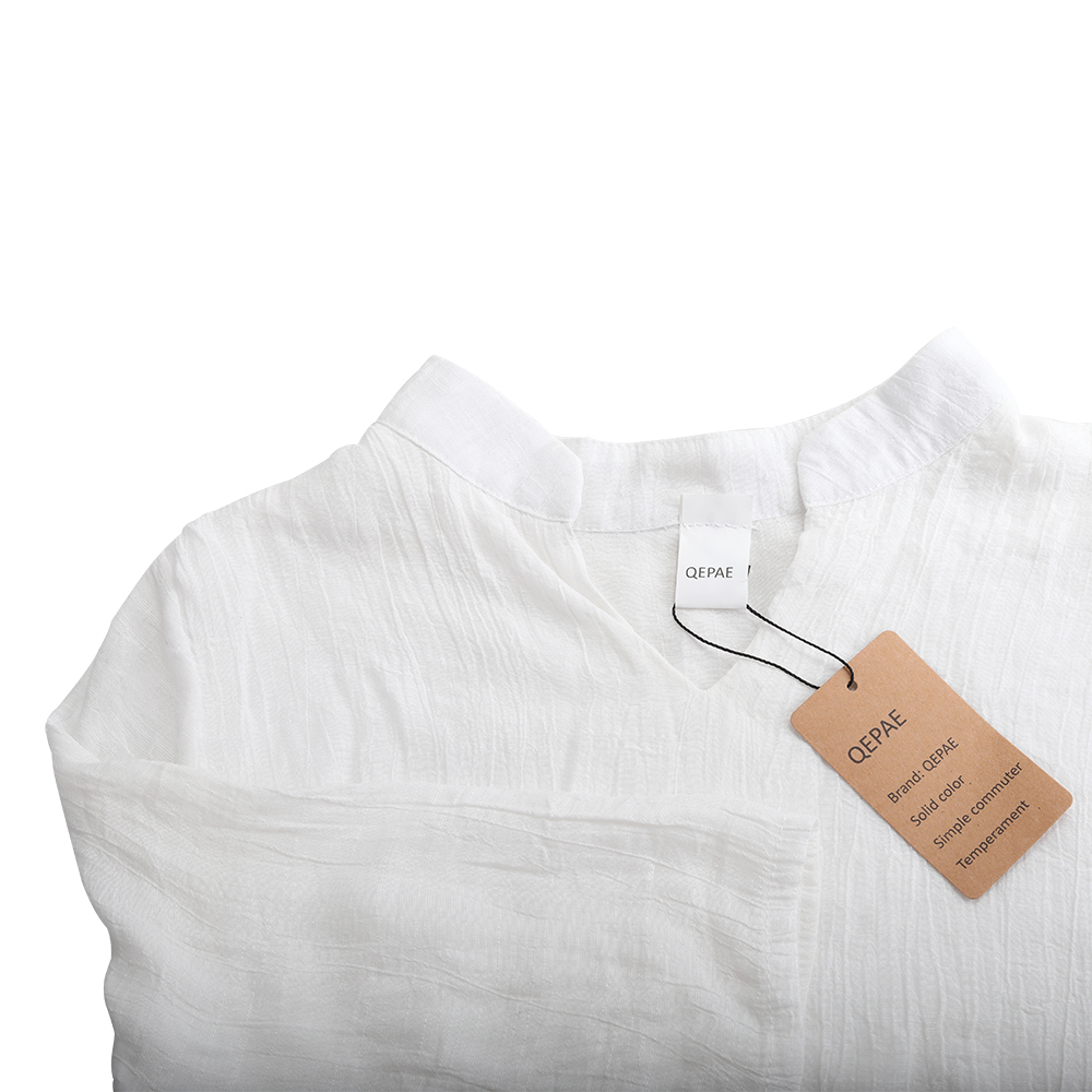 QEPAE Dresses female moms casual wear temperament female cotton.