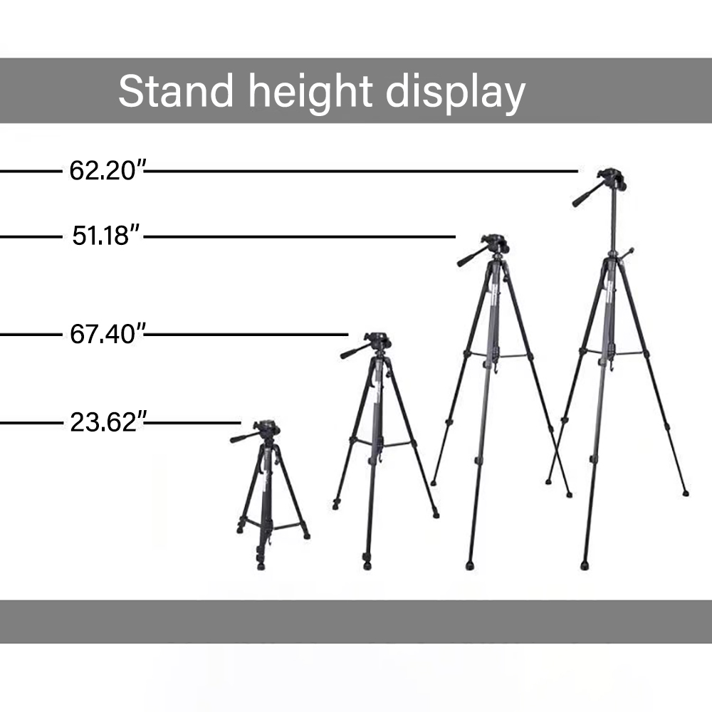Beaspire WT-3540 camera tripod SLR bracket indoor and outdoor can be used, easy storage.