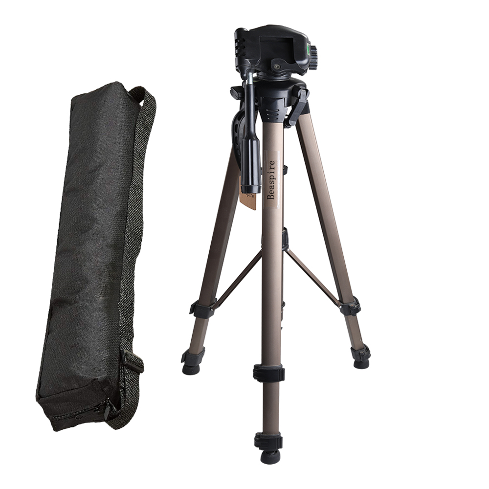 Beaspire WT-3540 camera tripod SLR bracket indoor and outdoor can be used, easy storage.