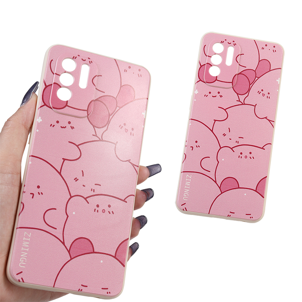 ZIMINGU Star Kabi Pink Cartoon Phone Case OPPO Ren4/5/6pro Matte OPPO A95