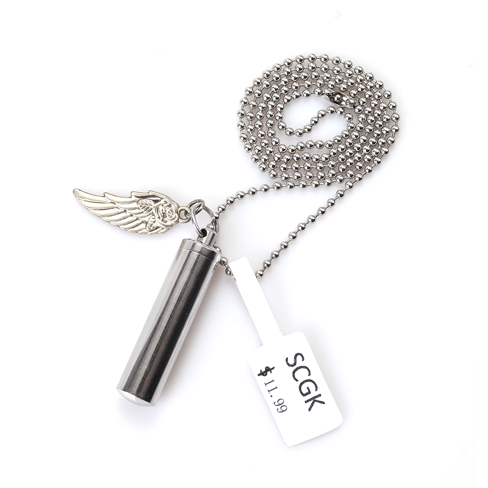 SCGK Necklace can be worn by both men and women versatile models with clothes trendy models