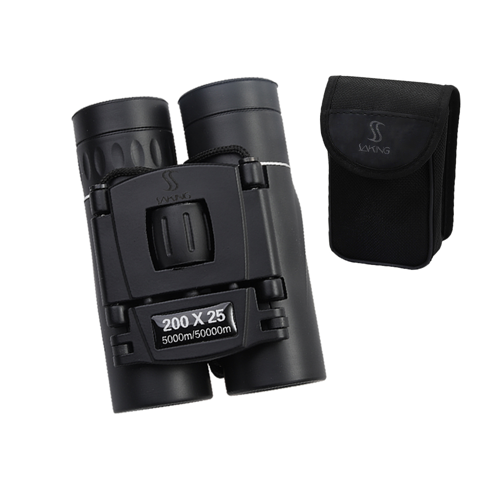 Saking Binoculars, High Binoculars, Easy Focus Waterproof Travel Binoculars for Hunting Bird Watching, Hiking, Outdoor Sports.