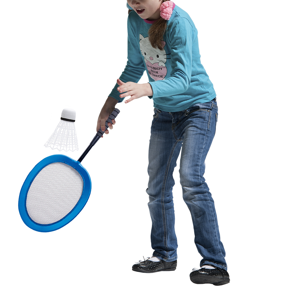 LUCKY CROWN Badminton rackets, High Quality Children Outdoor Sports Badminton Racket Set.
