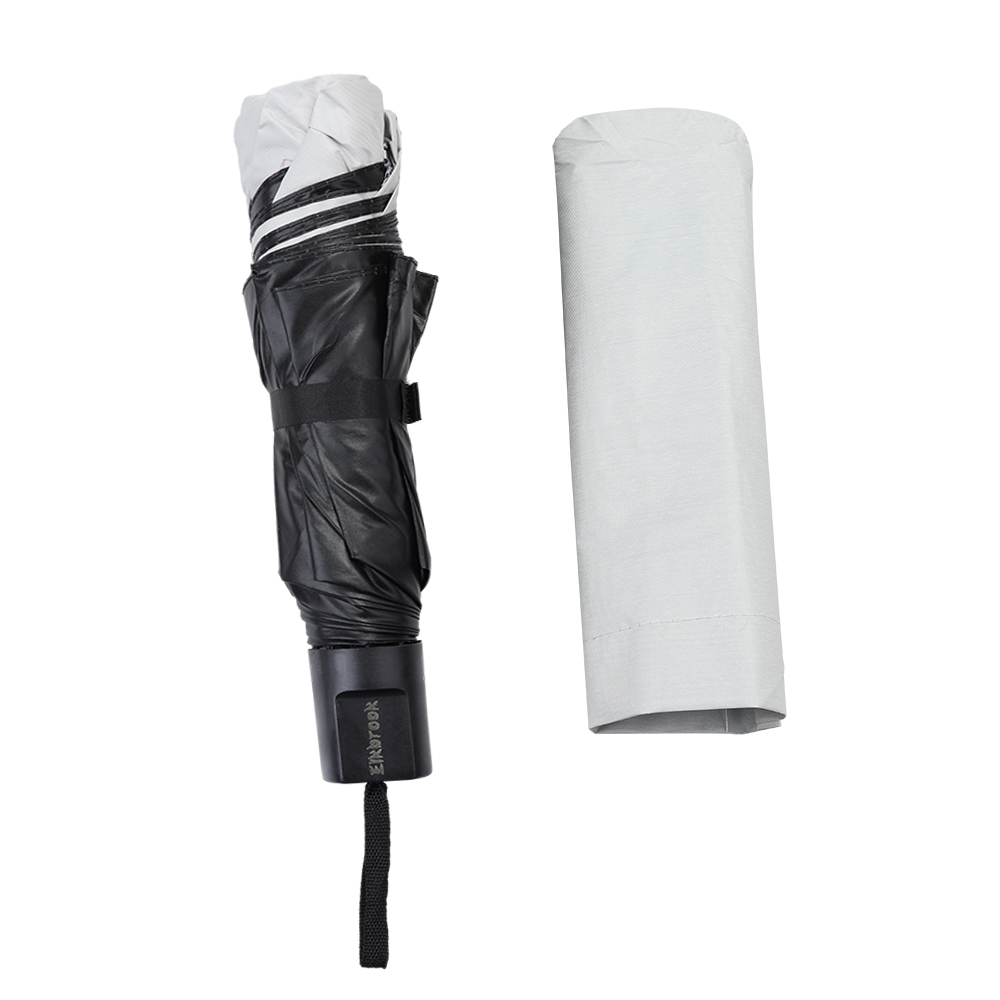 Elkbrook Foldable Portable Windproof Rainproof and UV-resistant Umbrella for Men, Women, and Kids.