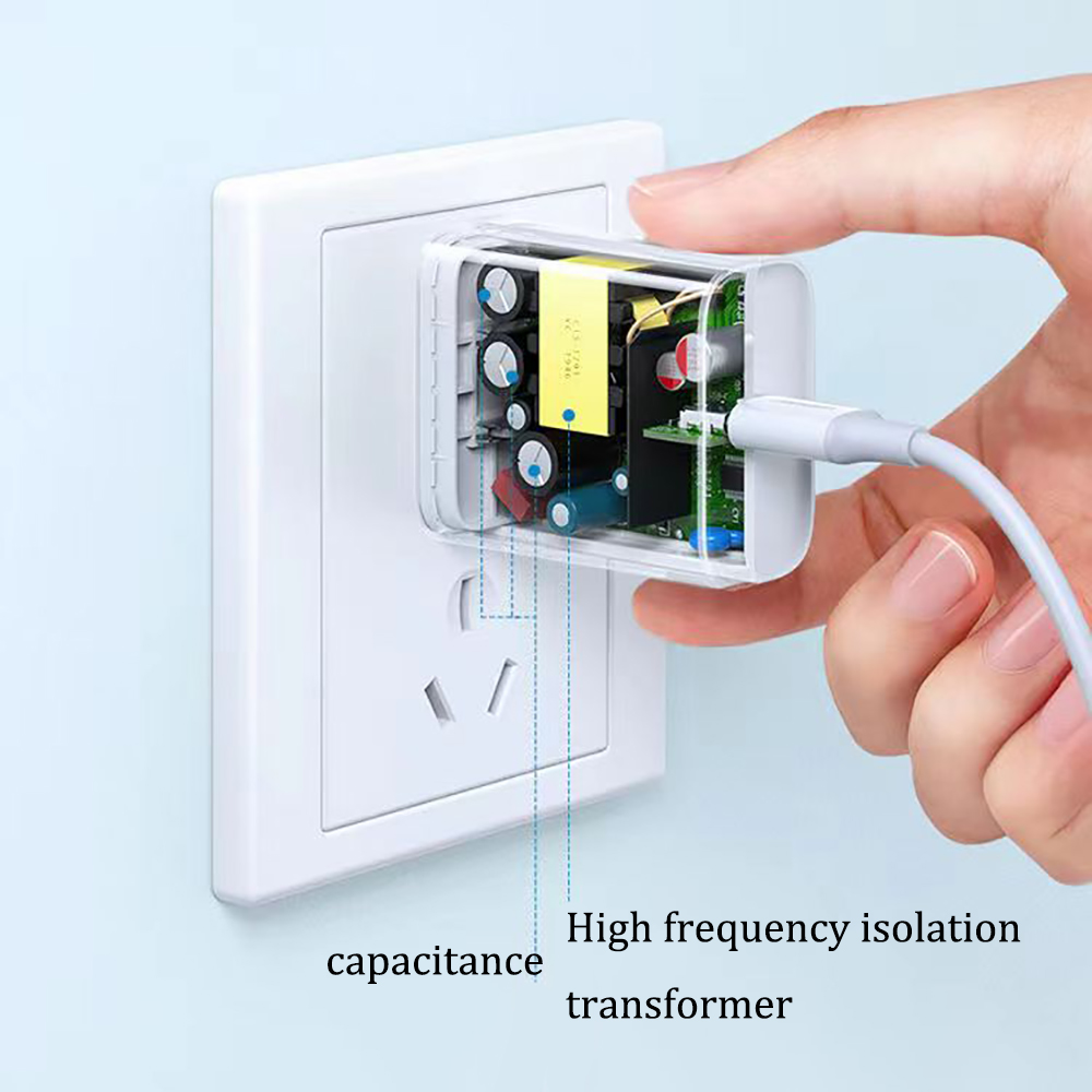 Jsygdq% Wall-Mounted USB Charger for iPhone 14 13 12 11 Pro/XS/XR/X/8/8 Plus - Fast Charging