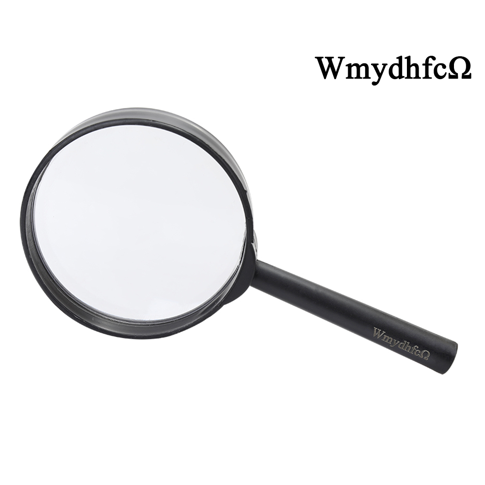 Handheld Magnifying glasses, 3X Magnifier, 50mm Glass Lens, Magnifying glasses for Seniors Reading and Kids Nature Exploration