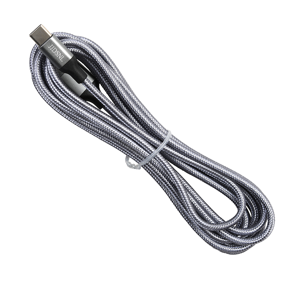JJDSNL Type-C USB Cable, Nylon-Braided Data Sync and Charging Cable for Hua Wei,Samsung, One Plus, LG, Xiaomi etc.