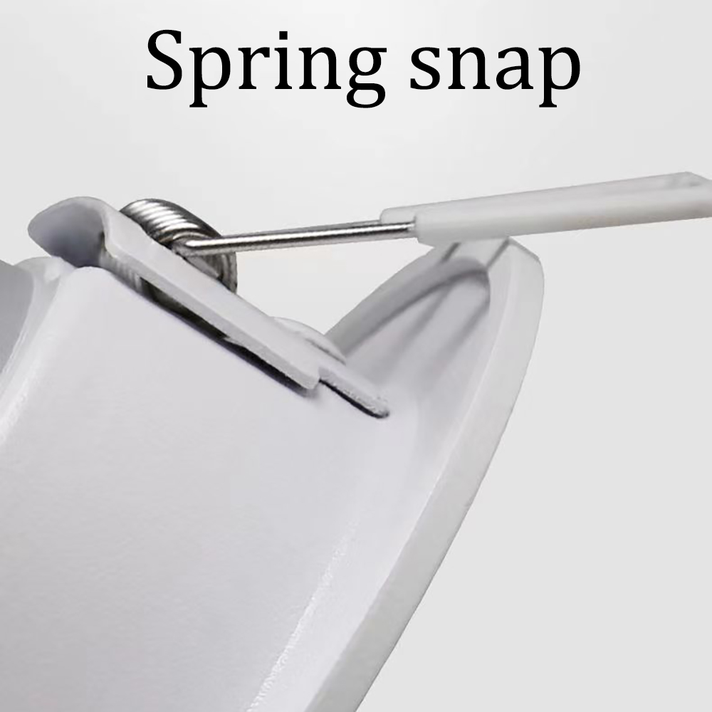 Lightsjoy Dual-color dimming downlight LED embedded holed household anti-glare living room hole lamp pendant lamp dedicated.