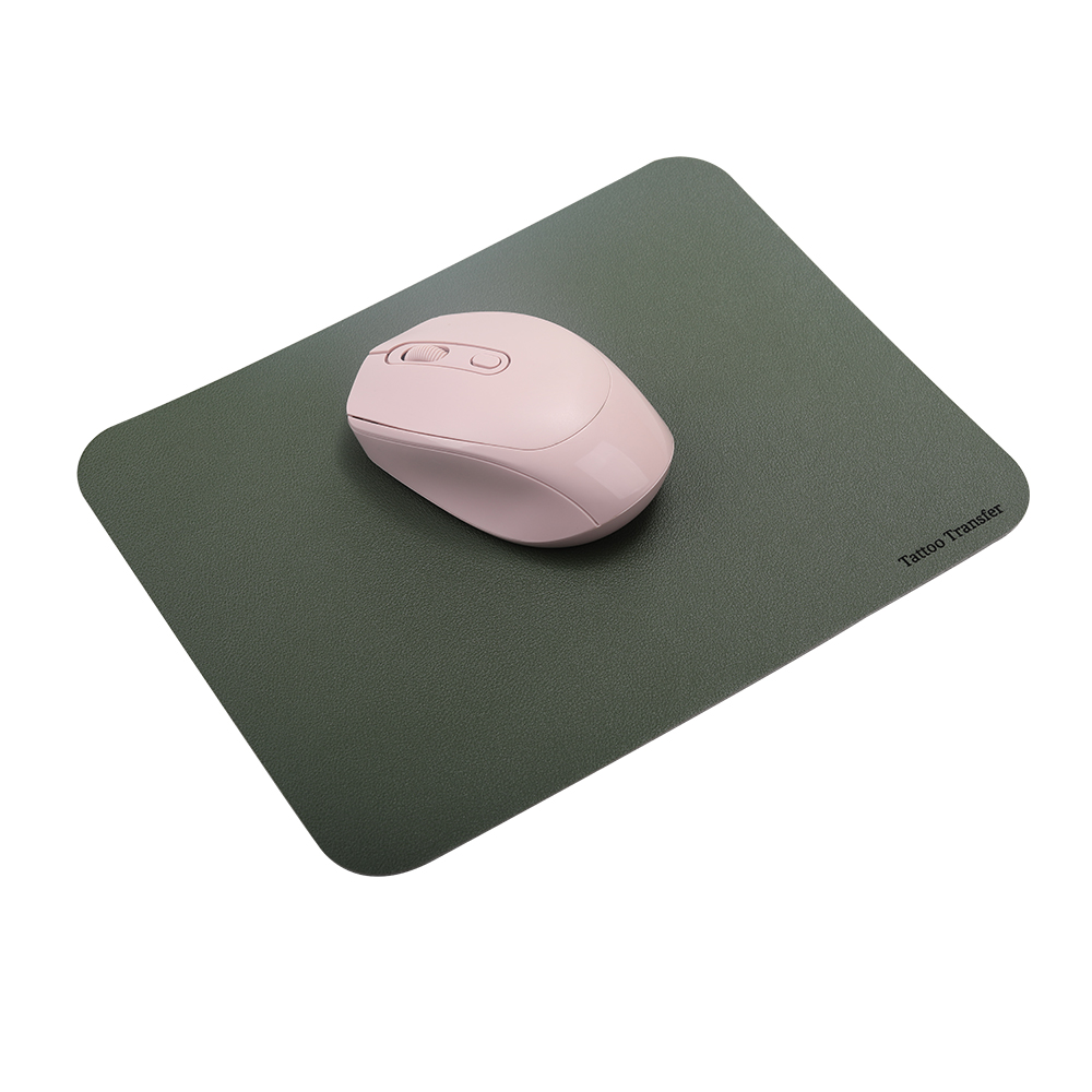 Tattoo Transfer Mouse pads, PU Leather Dual Side Waterproof Mouse Pad for Home,office.