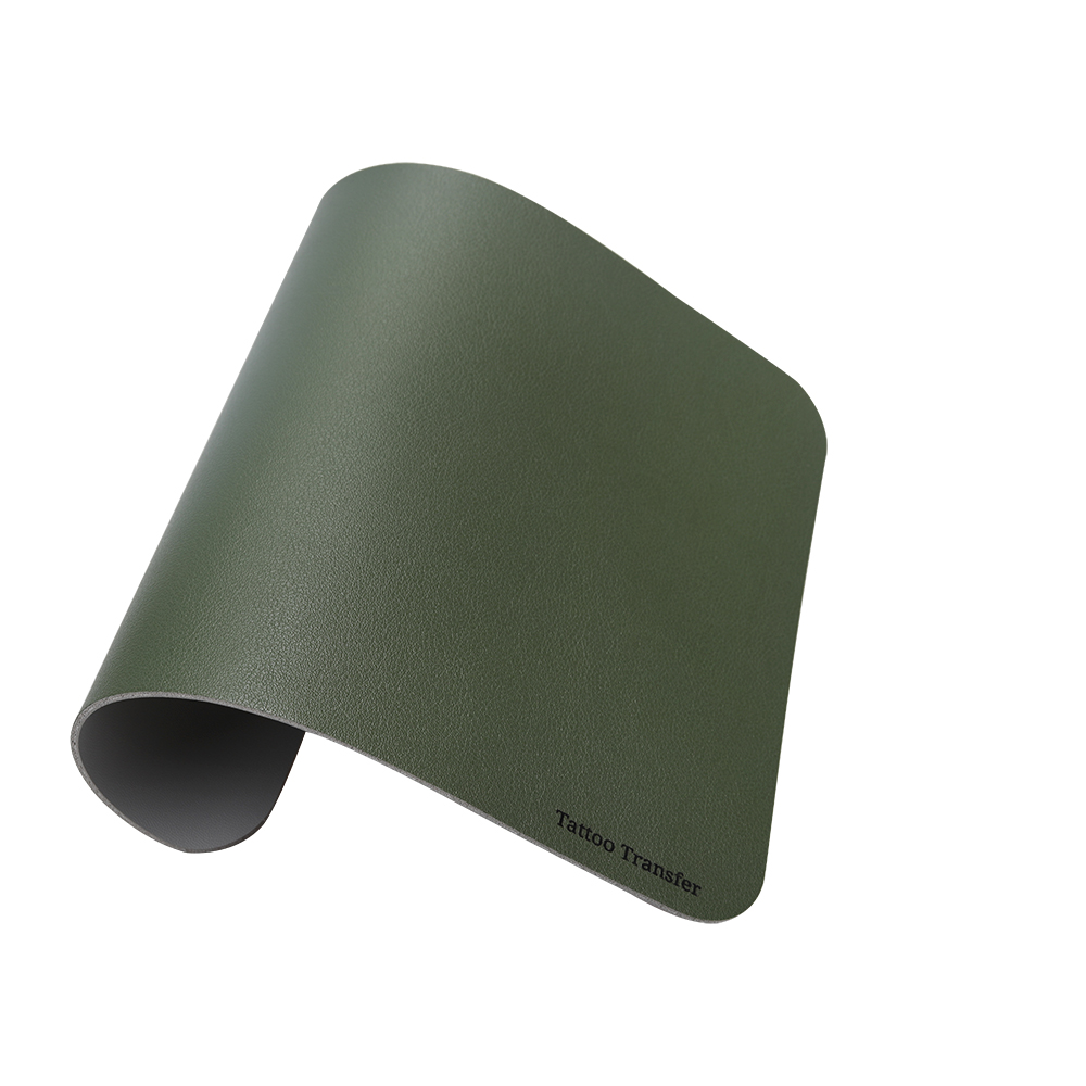 Tattoo Transfer Mouse pads, PU Leather Dual Side Waterproof Mouse Pad for Home,office.