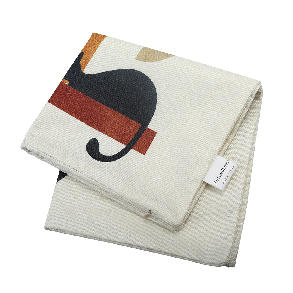 Suleadhome Pillow Cover, 22x22inch 2PC Linen Throw Pillows Covers for Couch Sofa Living Room Bed Bedroom.