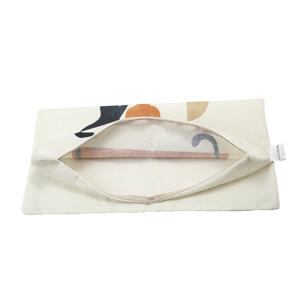 Suleadhome Pillow Cover, 22x22inch 2PC Linen Throw Pillows Covers for Couch Sofa Living Room Bed Bedroom.